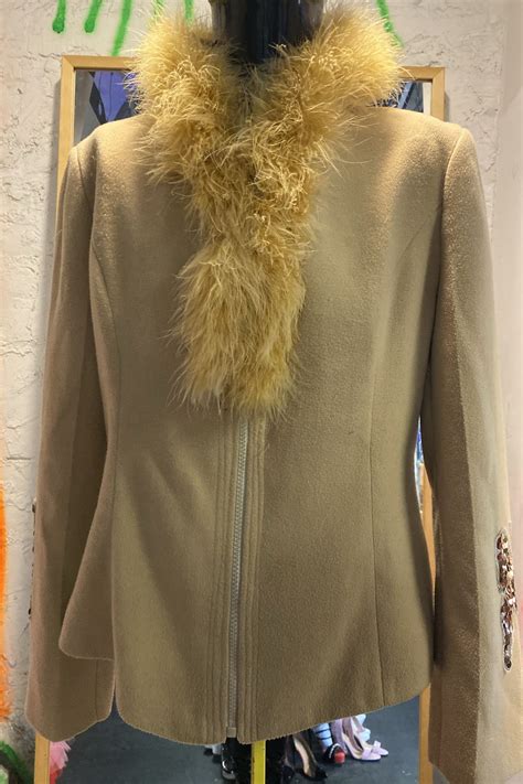 fendi camel jacket